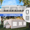 10x30ft White Outdoor Wedding Tent – Waterproof Party Event Canopy