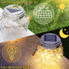 2-Pack Solar Crackle Glass Lanterns – Outdoor Globe Garden Lights with Automatic Dusk-to-Dawn Lighting, Waterproof Design